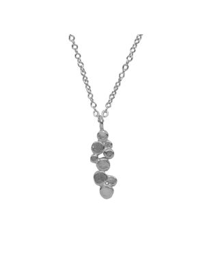 Zilveren ONNO ketting met rhodium  | K0372RH | Base image 