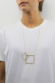 18 Kt vergulde zilveren ONNO ketting  | K0307PL | small image 
