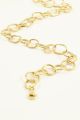 18 Kt vergulde zilveren ONNO ketting  | K0318PL | small image 