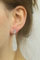 Zilveren ONNO oorsteker met rhodium | OS0411RH | small image 
