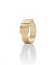 18 Kt vergulde zilveren ONNO ring | R0383PL | small image 