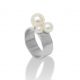 Zilveren ONNO ring met rhodium | R0386PRH | small image 