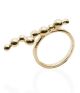 18 Kt vergulde zilveren ONNO ring | R0430PL | small image 