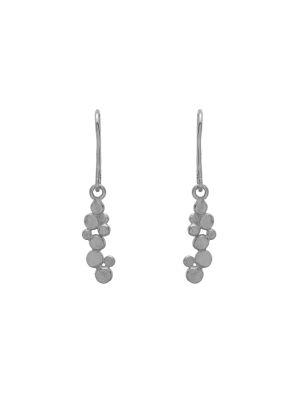 Zilveren ONNO oorhaak met rhodium | OH0152RH | small image 